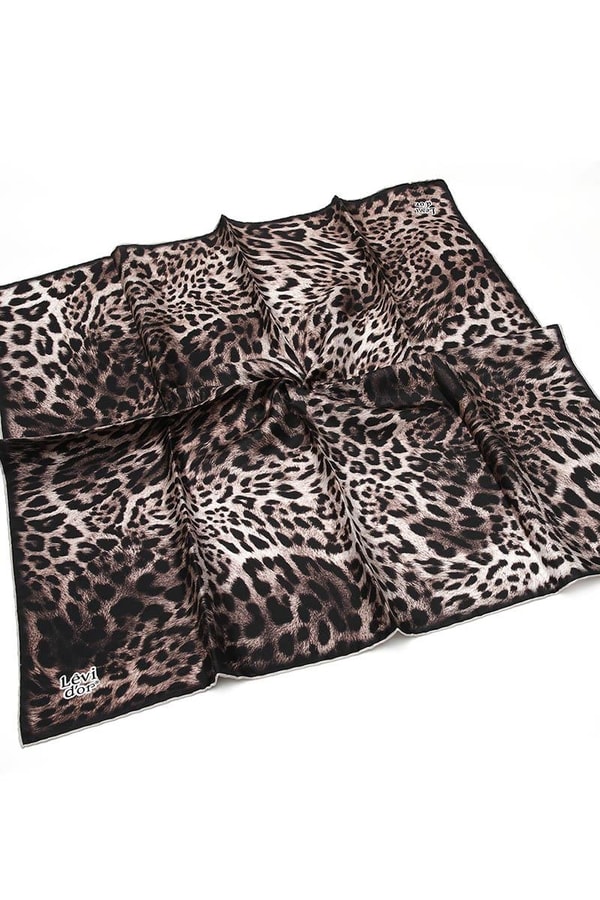 LevidorBej Twill İpek Eşarp