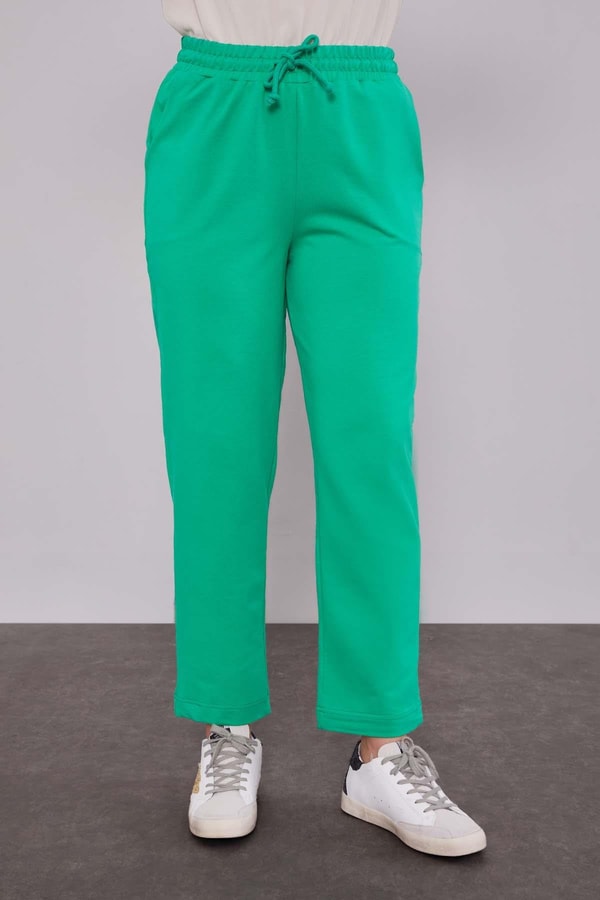LevidorBenetton Belli Lastikli Cepli Spor Pantolon