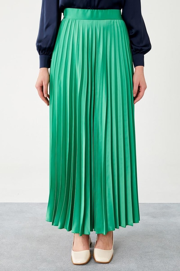 LevidorBenetton Piliseli Saten Etek