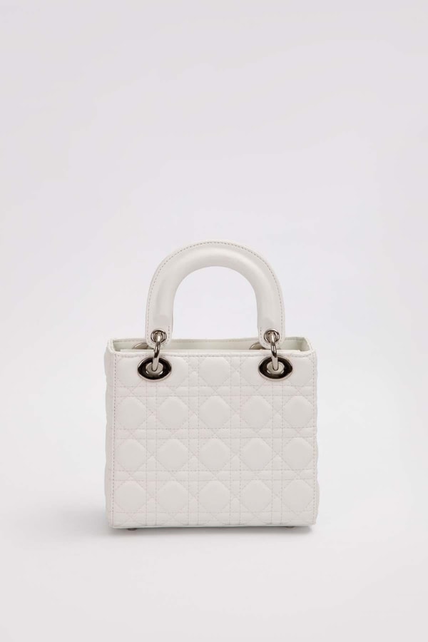 LevidorBeyaz Logo Aksesuar Detaylı El Çantası