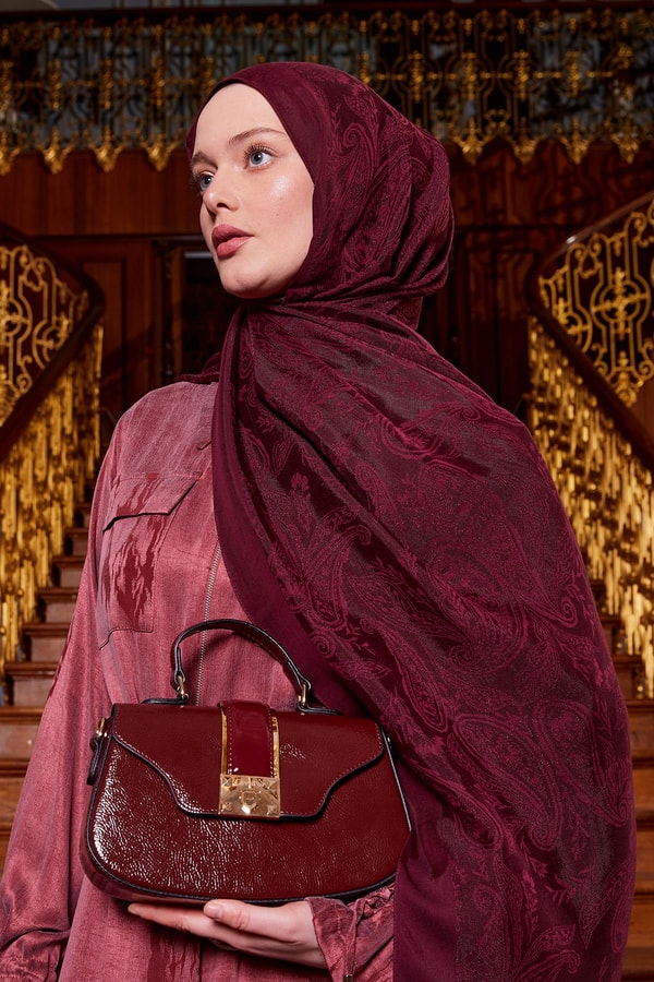 LevidorBordo Hint Desen Grazia Şal