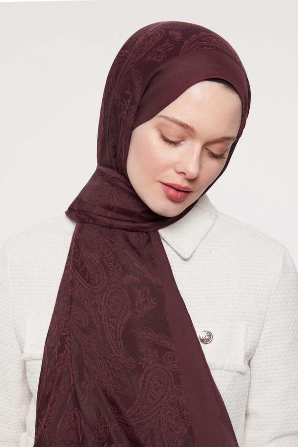 LevidorBordo Hint Desen Grazia Şal
