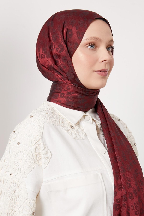 LevidorBordo Leopar Desen İtalyan Jakar Şakar