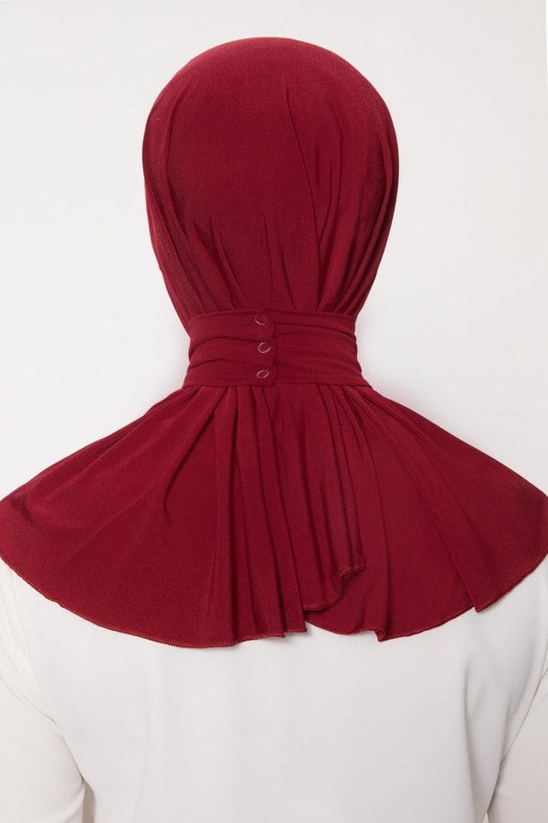 LevidorBordo Pratik Spor Çıtçıt Şal Bone