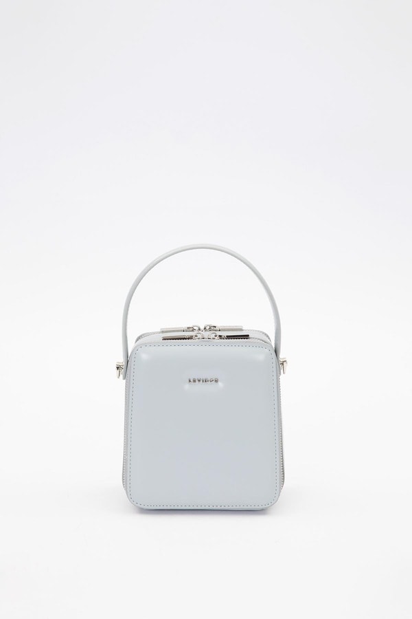 LevidorBuz Mavisi Dikdörtgen Model Omuz Çantası