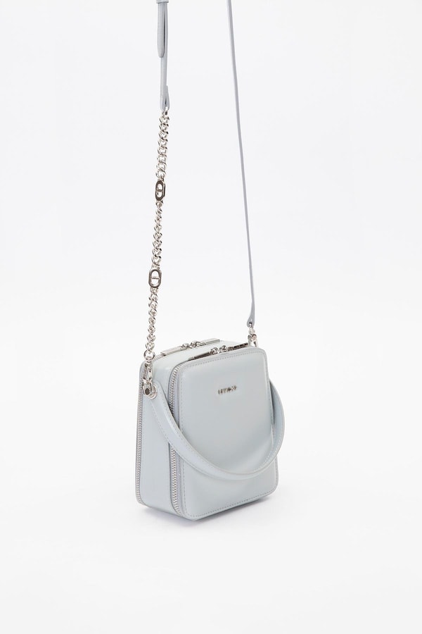 LevidorBuz Mavisi Dikdörtgen Model Omuz Çantası