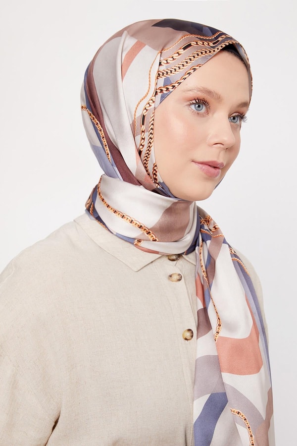 LevidorBuz Mavisi Twill Şal