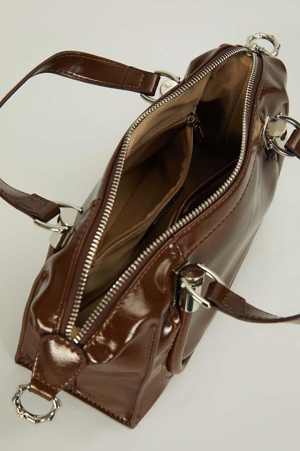 LevidorCamel Askı Detaylı El Çantası