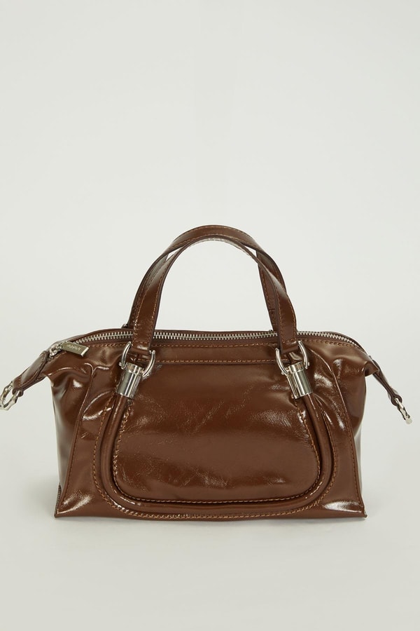 LevidorCamel Askı Detaylı El Çantası