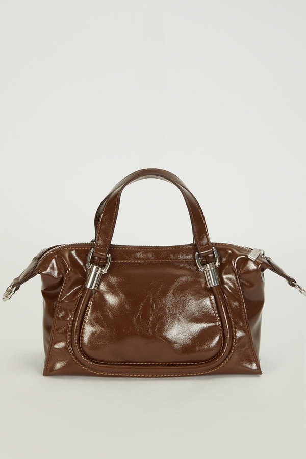 LevidorCamel Askı Detaylı El Çantası