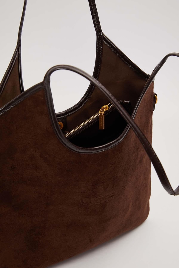 LevidorCamel LVD İp Askılı Omuz Çantası