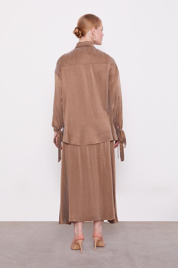 LevidorCamel Pul Payet Detaylı Cupra İkili Takım