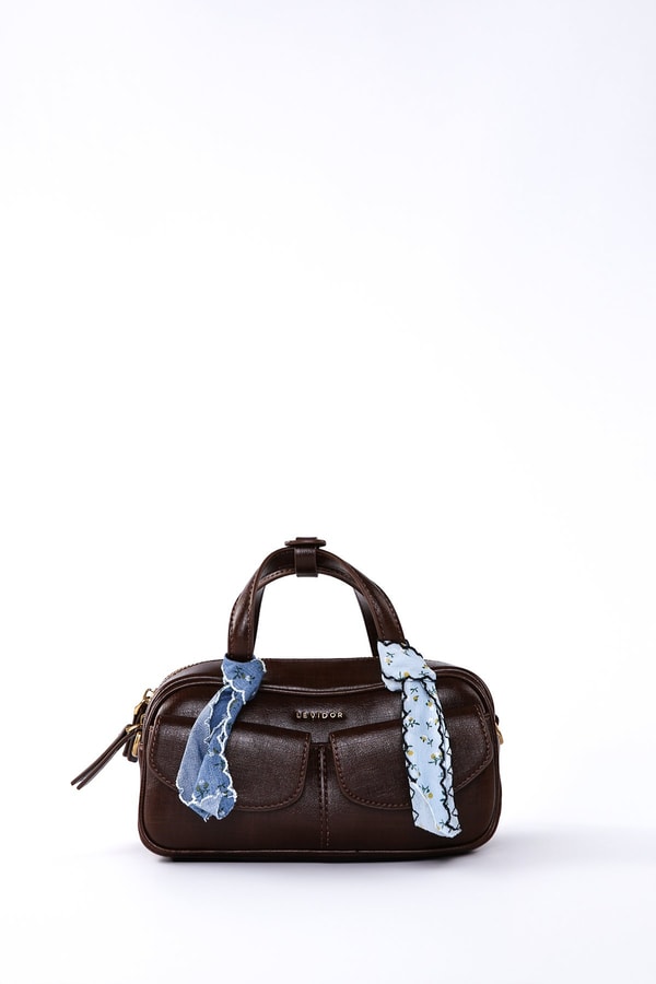 LevidorÇift Cepli El Çantası Camel