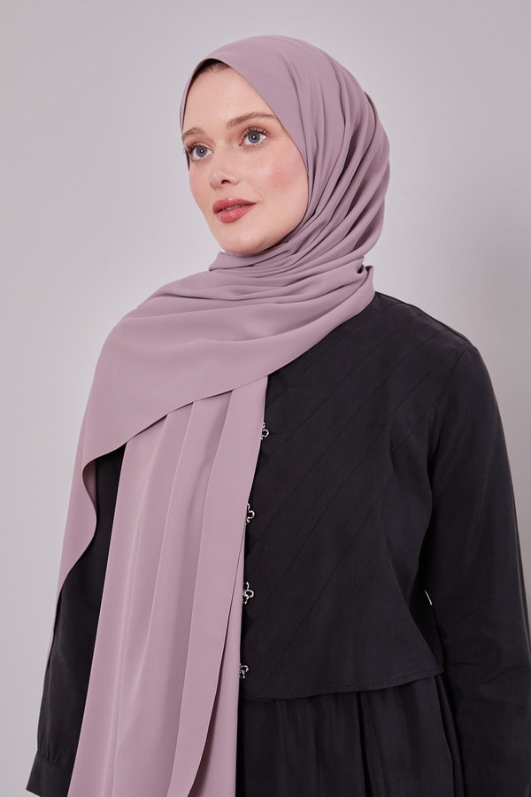 LevidorÇikolata Kahve Düz Trend Şal