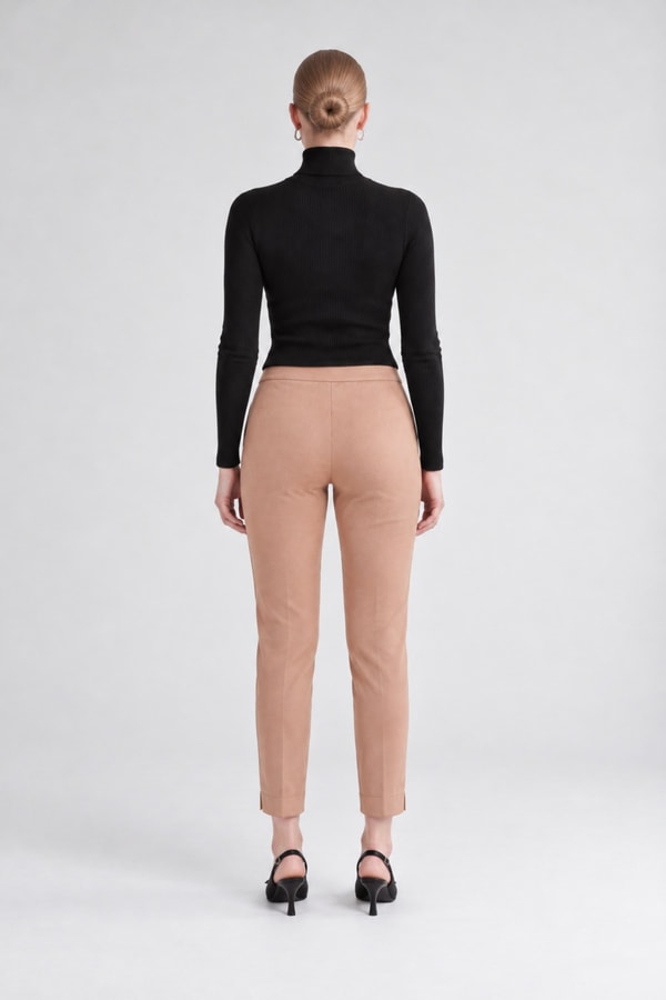 LevidorDar Paça Pantolon Camel