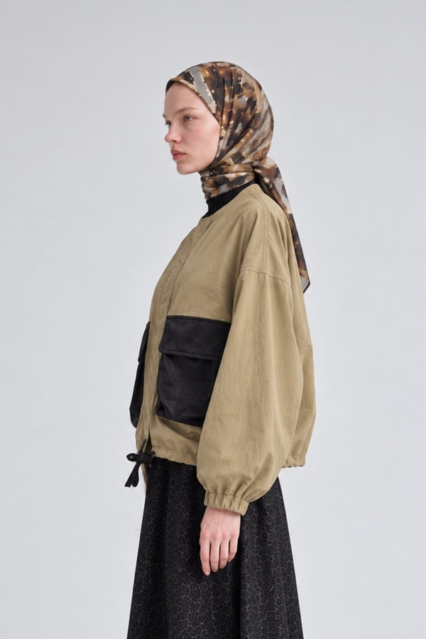 LevidorDeri Bomber Ceket Haki