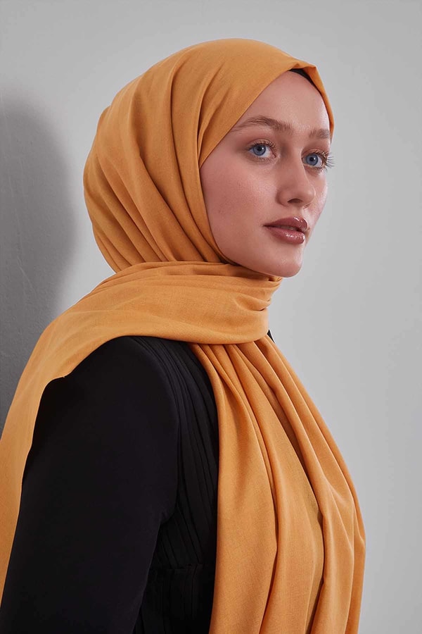 LevidorGold Düz Tensel Şal