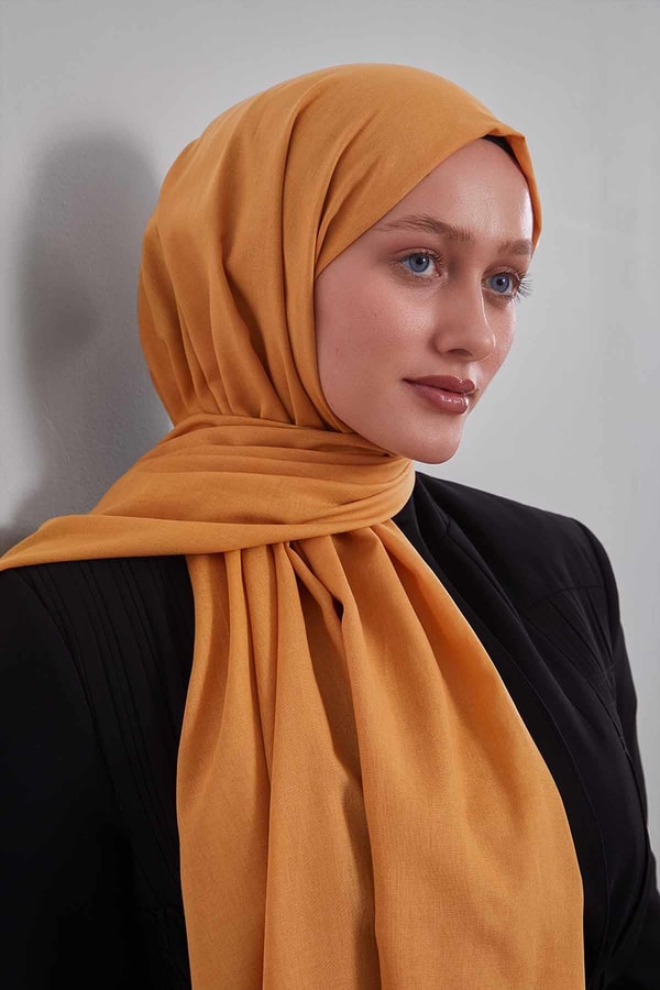 LevidorGold Düz Tensel Şal