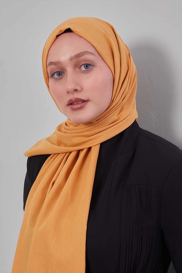 LevidorGold Düz Tensel Şal