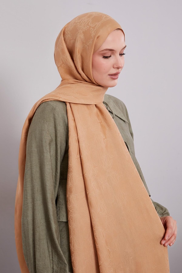 LevidorGold Tuğra Desen Grazia Şal