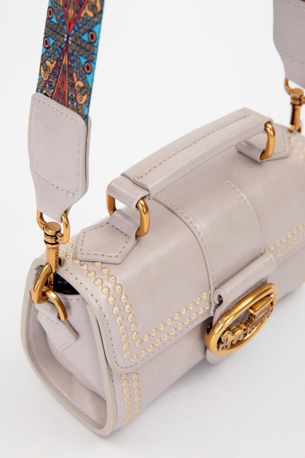 LevidorGri Benek Detay Omuz Çantası