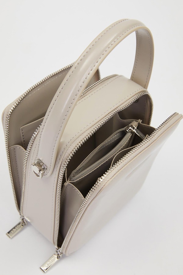 LevidorGri Dikdörtgen Model Omuz Çantası