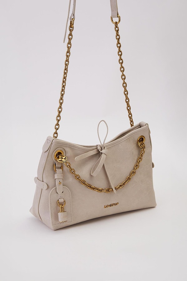 LevidorGri Fiyonk Model Omuz Çantası