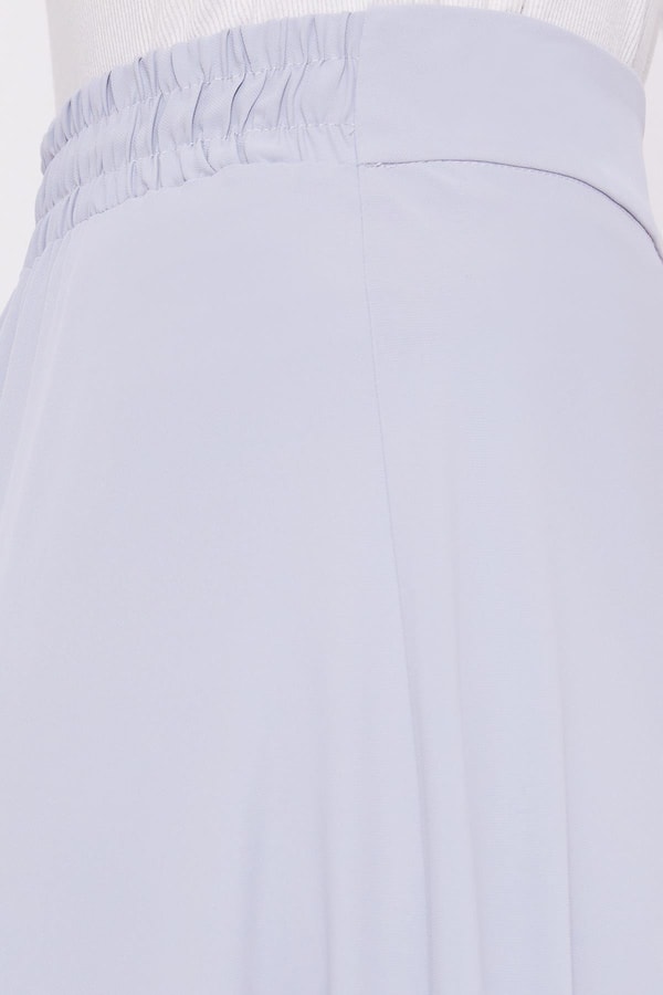 LevidorGri İnci Yaka Detay Etek Takım