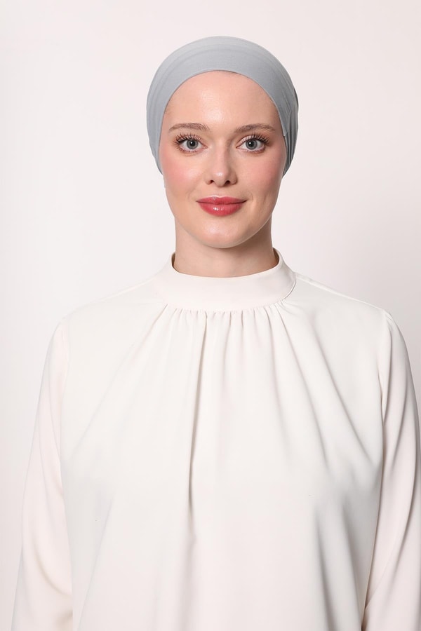 LevidorGri Parisien Dikişsiz Bone