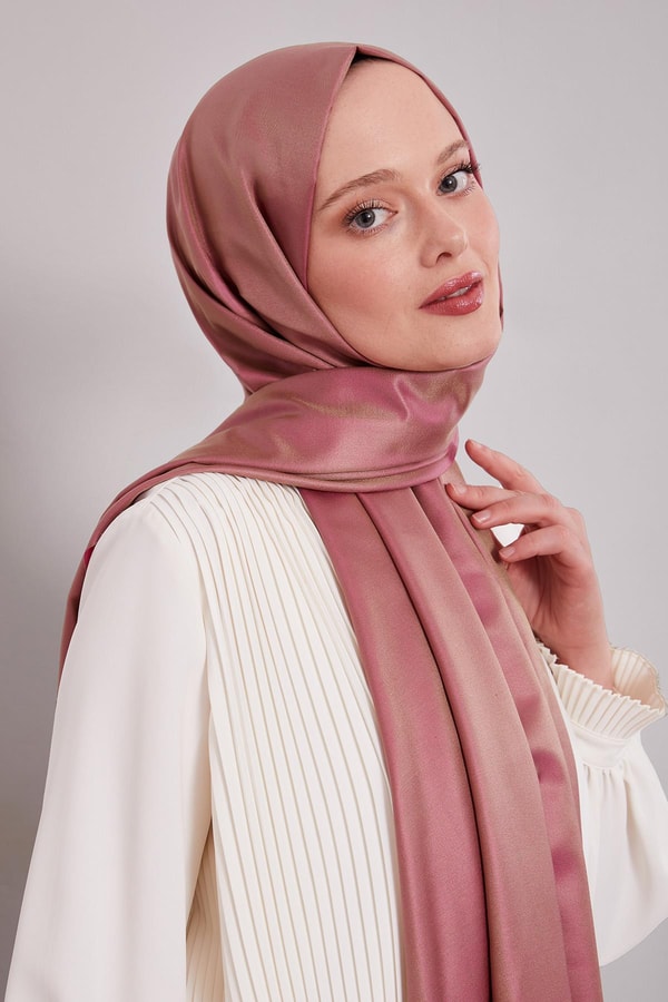 LevidorGül İpek Şal