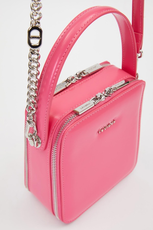 LevidorGül Kurusu Dikdörtgen Model Omuz Çantası