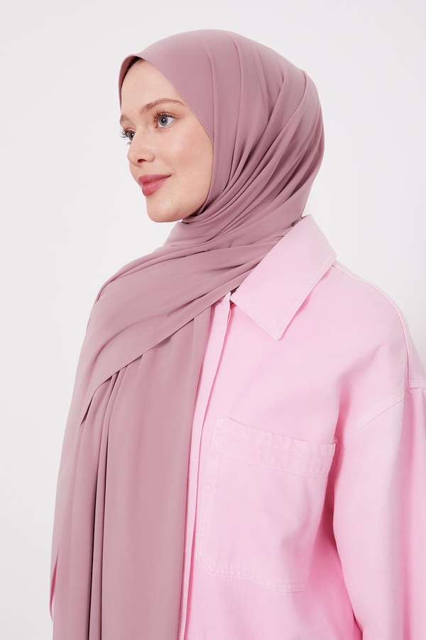 LevidorGül Kurusu Düz Sandy Şal