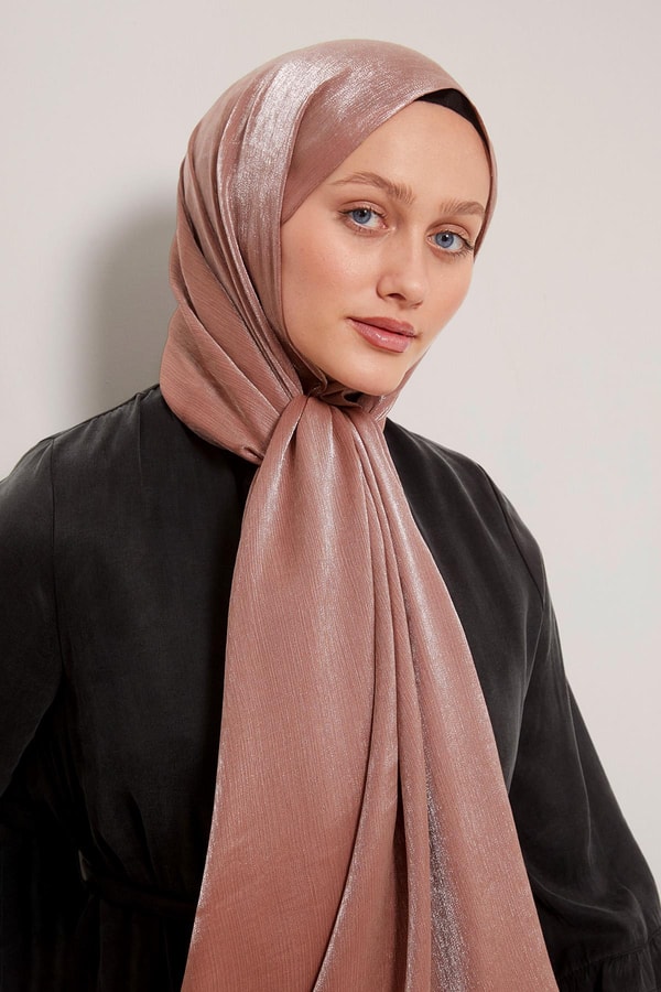 LevidorGül Kurusu Kristal Abiye Şal