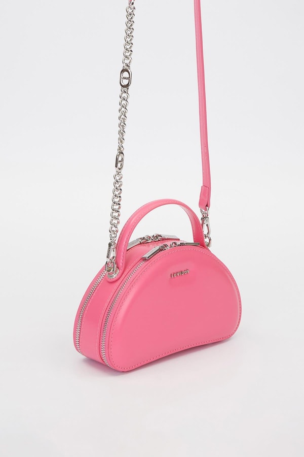 LevidorGül Kurusu Yarım Ay Model Omuz Çantası