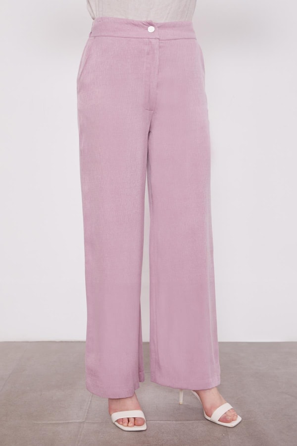 LevidorGül Yakası Taşlı Cupra İkili Takım