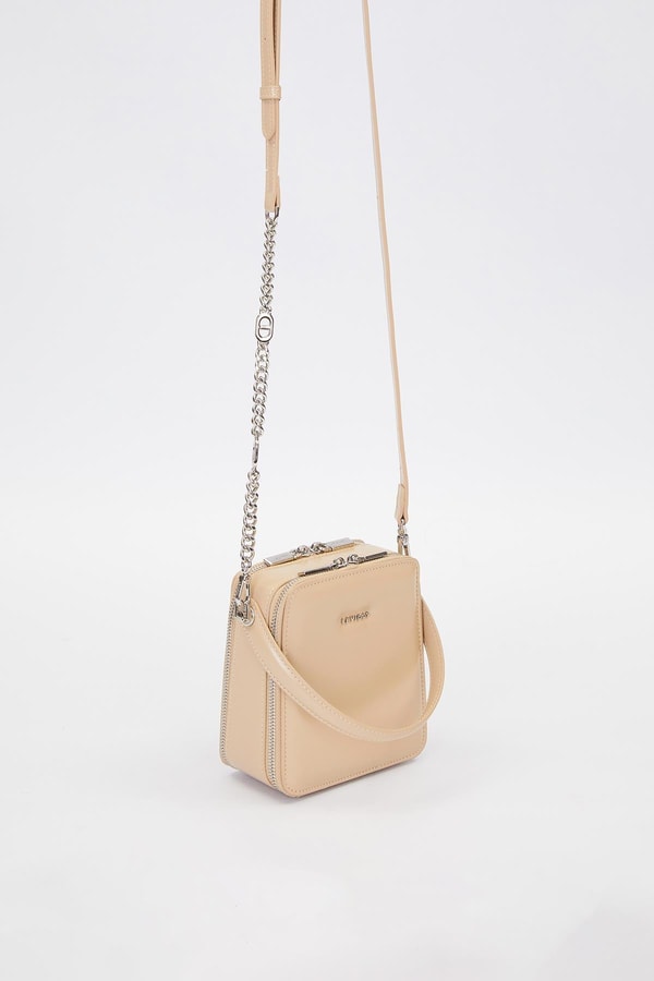 LevidorHaki Dikdörtgen Model Omuz Çantası