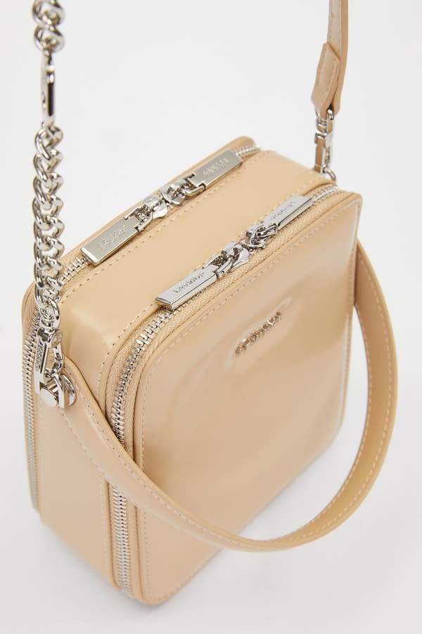 LevidorHaki Dikdörtgen Model Omuz Çantası