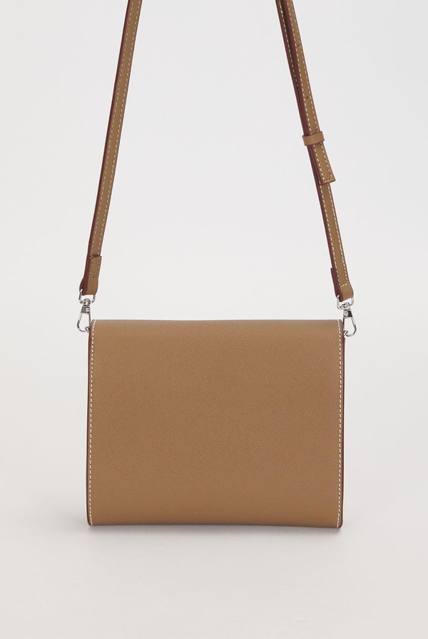 LevidorHaki Düz Form Omuz Çantası