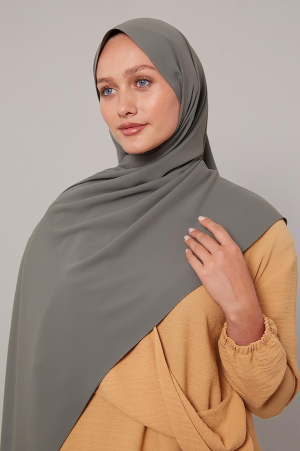 LevidorHaki Düz Trend Şal