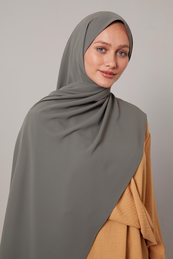 LevidorHaki Düz Trend Şal