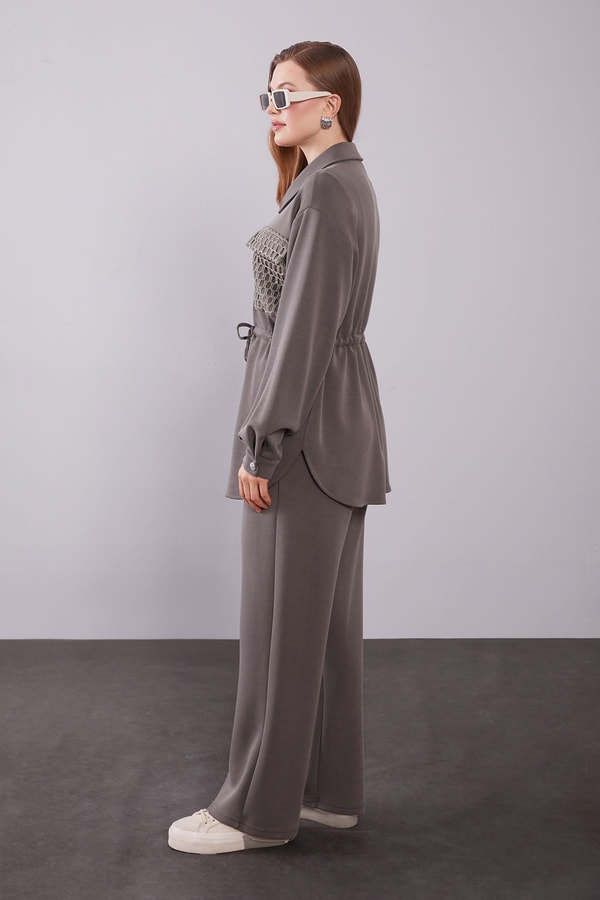 LevidorHaki File Cep Detaylı İkili Takım