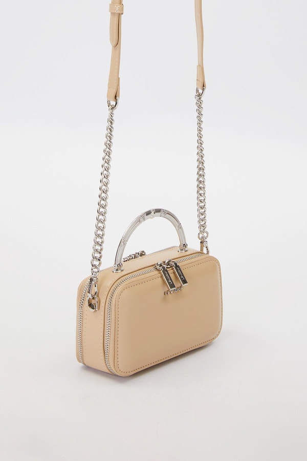 LevidorHaki Metal Askı Detay Omuz Çantası