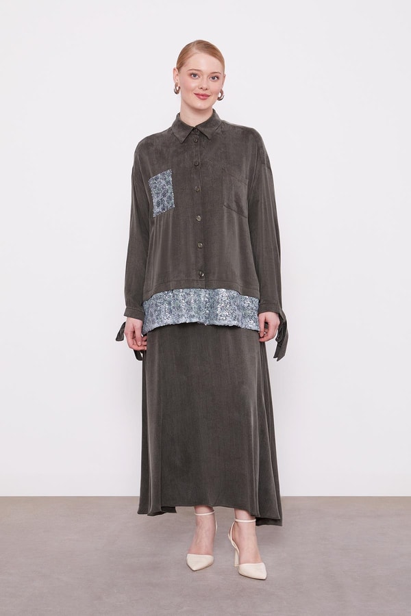 LevidorHaki Pul Payet Detaylı Cupra İkili Takım