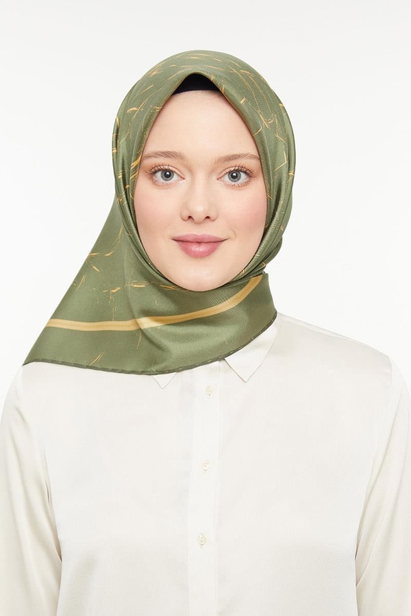 LevidorHaki Twill Saf İpek Eaşrp
