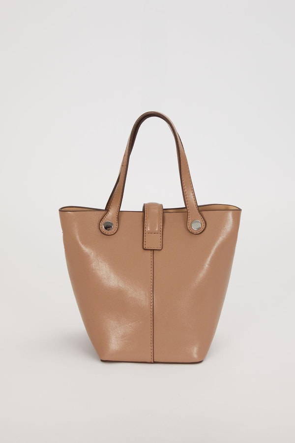 LevidorHaki Üst Kilit Kapamalı El Çantası