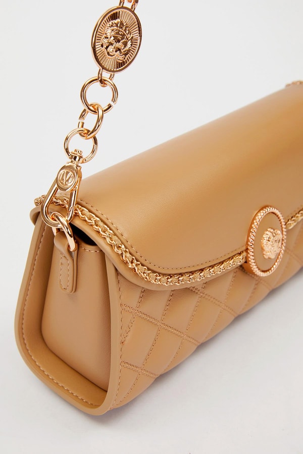 LevidorHaki Zincir Askı Detay Omuz Çantası