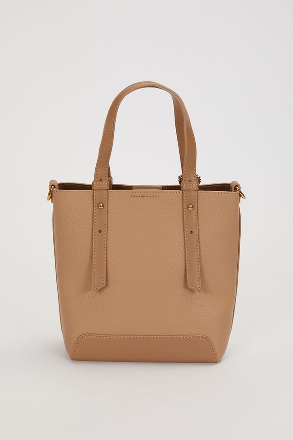 LevidorHaki Zincir Çanta Detaylı El Çantası