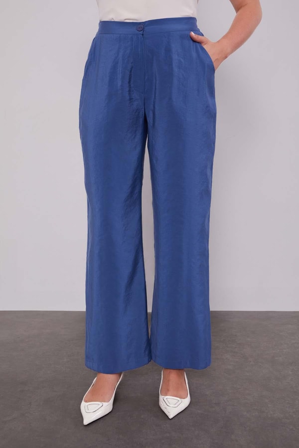 Levidorİndigo File Baskılı İkili Takım