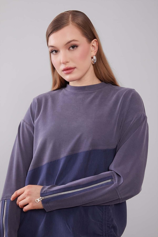 Levidorİndigo Manşet Detaylı İkili Takım