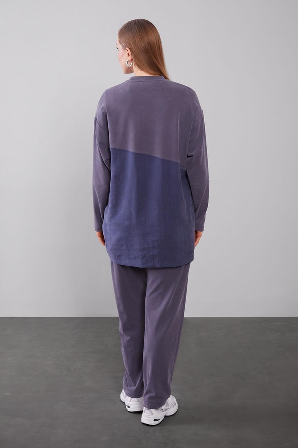 Levidorİndigo Manşet Detaylı İkili Takım